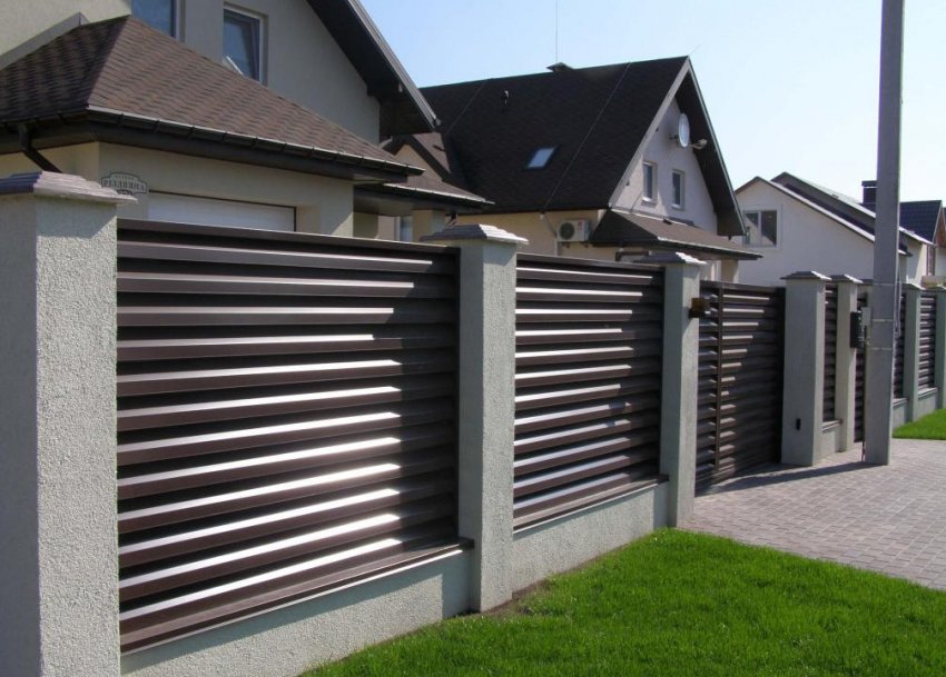 Забор-жалюзі