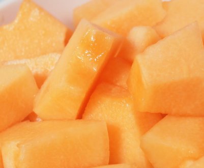 Нова інноваційна біла диня з помаранчевим м'якущім