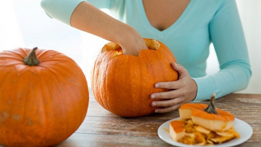 Підготовка гарбуза для квашення капусти Підготовка гарбуза для квашення капусти