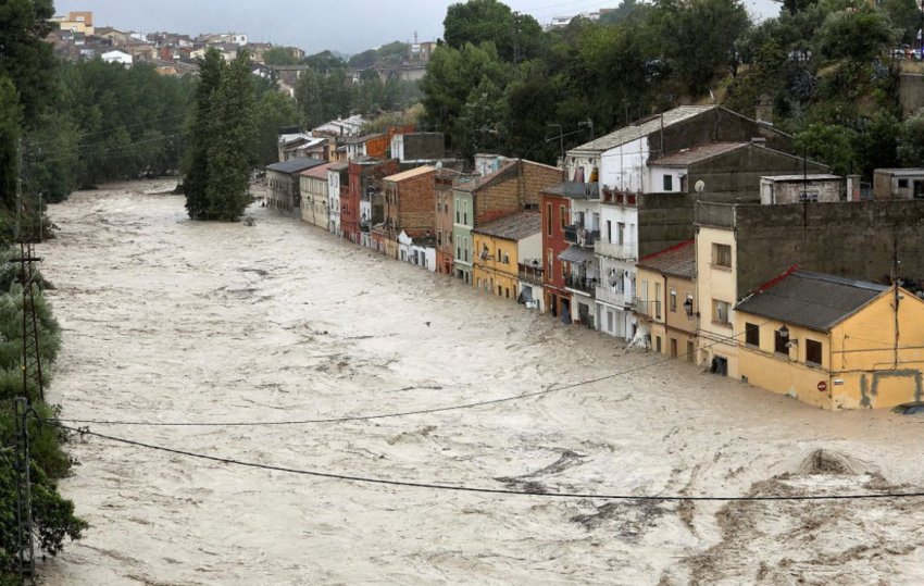 Дожді в Іспанії