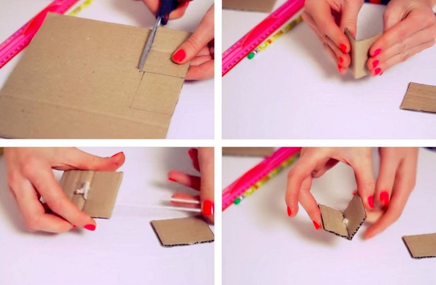 Іграшка на ялинку у вигляді кормушки для птахів Іграшка на ялинку у вигляді кормушки для птахів