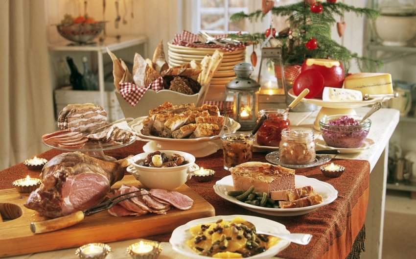 Різдвяний стіл