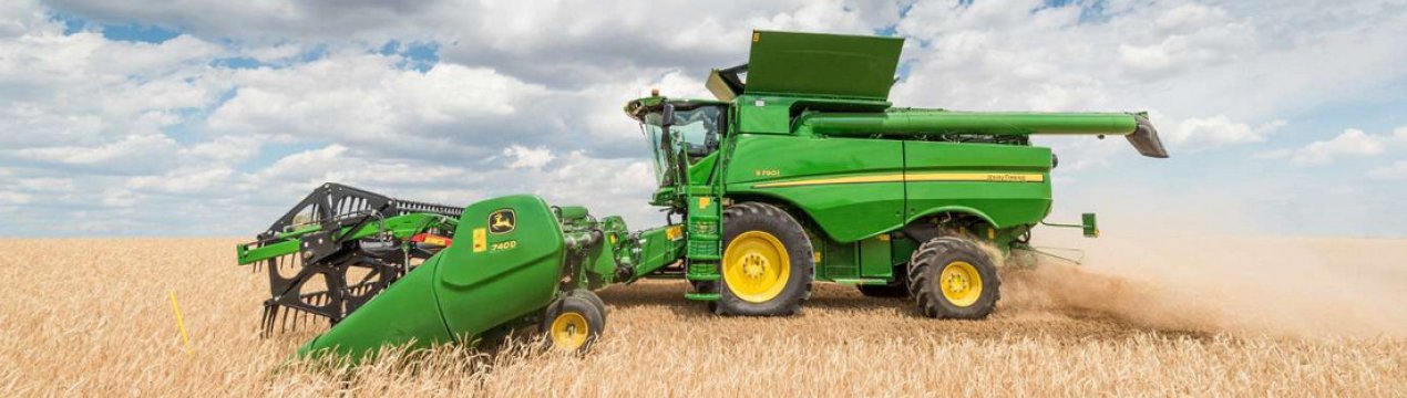 Огляд комбайна "John Deere-S760"