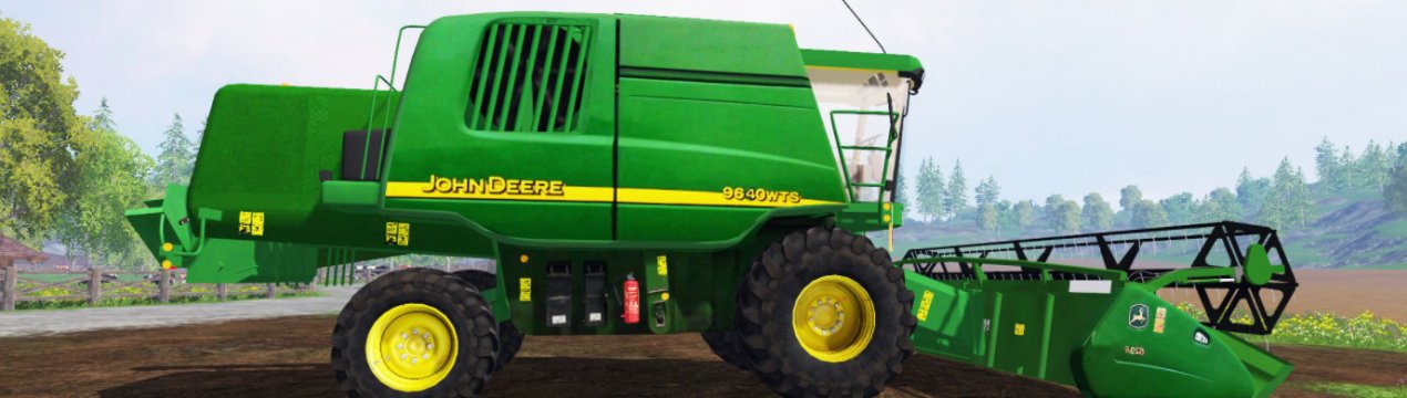 Обзор комбайна «John Deere-9640 WTS»