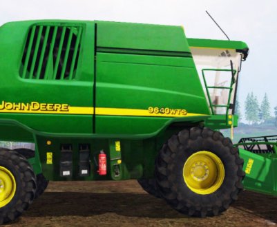 Обзор комбайна «John Deere-9640 WTS»