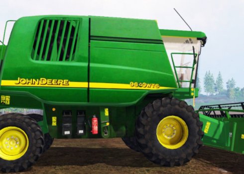 Обзор комбайна «John Deere-9640 WTS»
