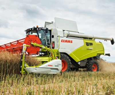 Огляд комбайна «Claas Tucano 580»