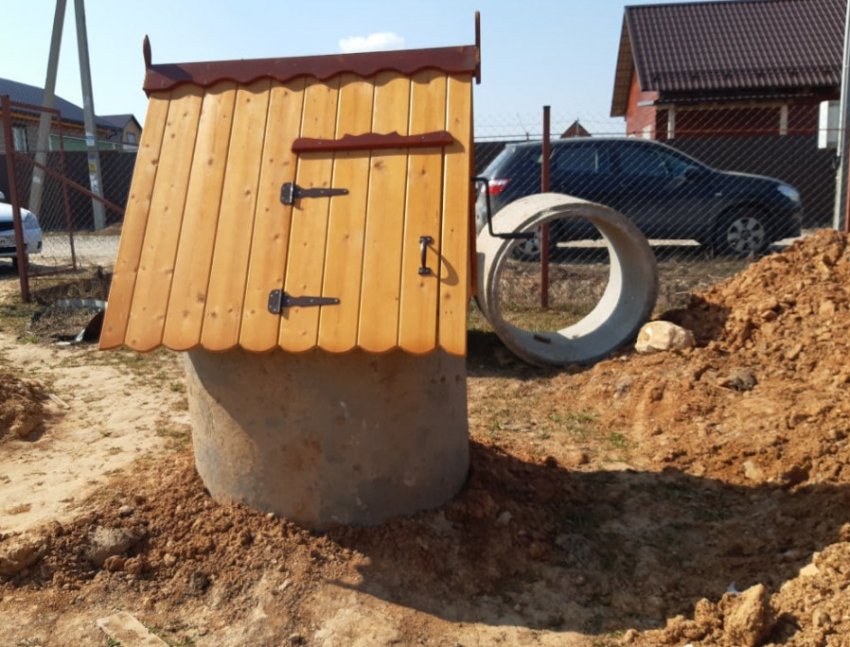 Колодец на участке