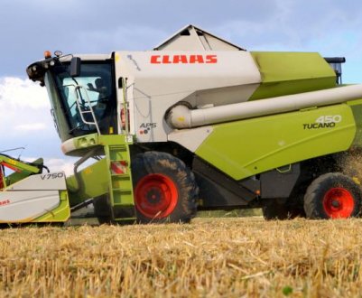 Обзор комбайна «Claas Tucano-450»