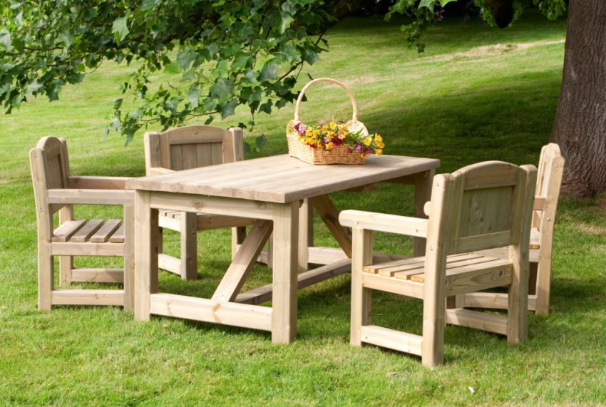 Садові меблі з дерева Садові меблі з дерева