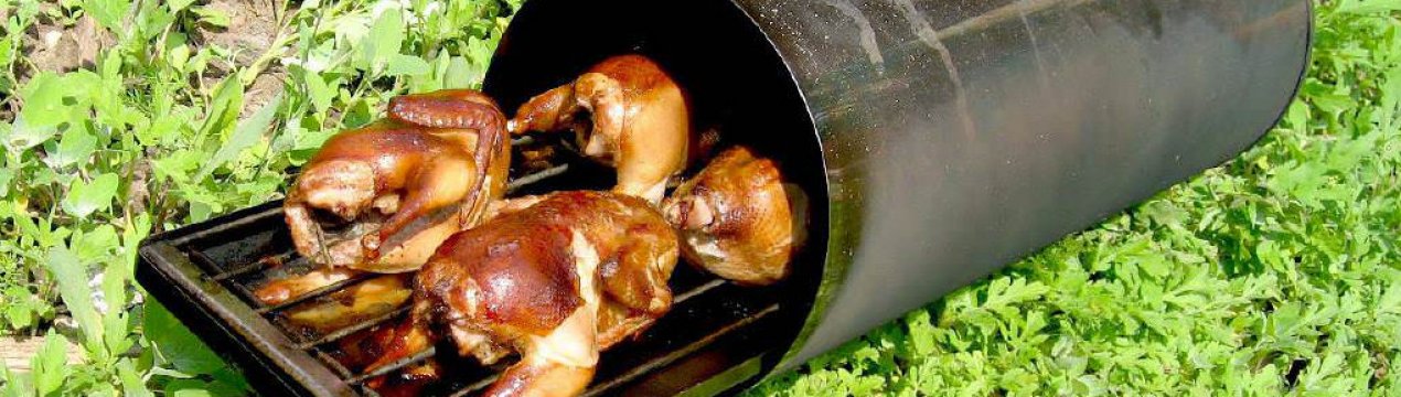 Як самому побудувати невелику коптильню