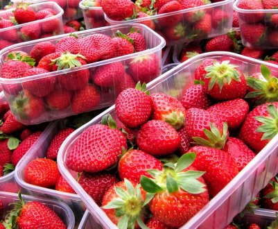 На Закарпатті відзначені рекордні ціни на полуницю