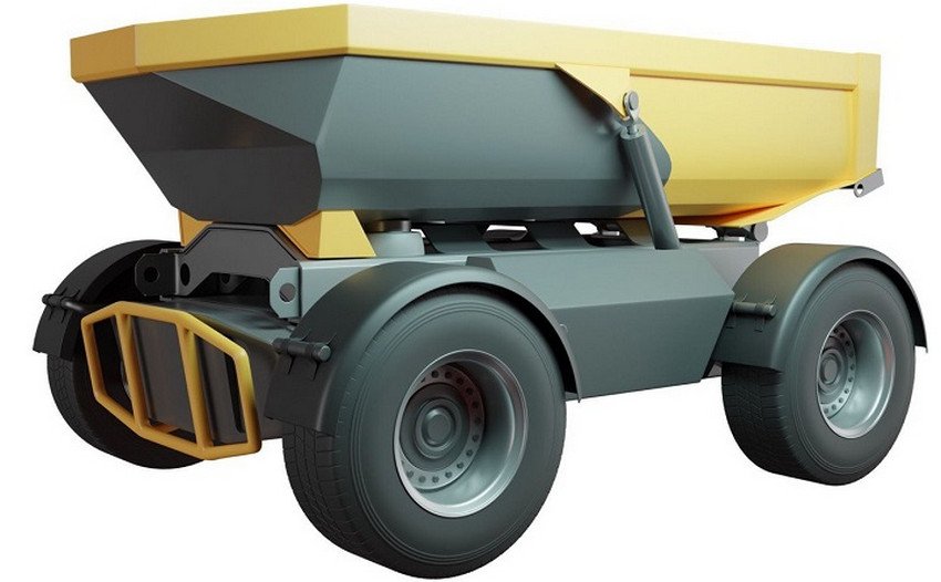 Модель безпілотного самоскиду Модель безпілотного самоскиду