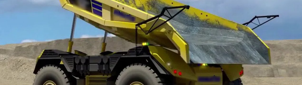 В Україні розробили першу модель безпілотного самоскиду