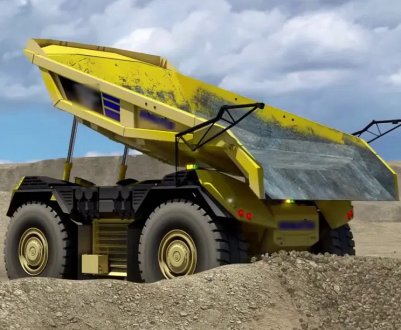 В Україні розробили першу модель безпілотного самоскиду