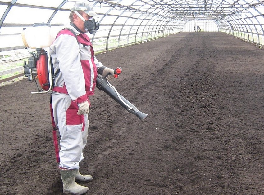 Дезінфекція ґрунту в теплиці Дезінфекція ґрунту в теплиці