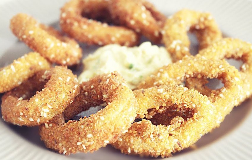 Веганські кальмари фрі Веганські кальмари фрі