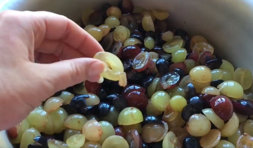 Приготування варення з винограду Приготування варення з винограду