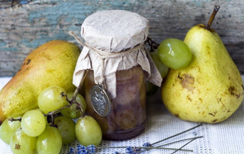 Виноградно-грушеве варення Виноградно-грушеве варення