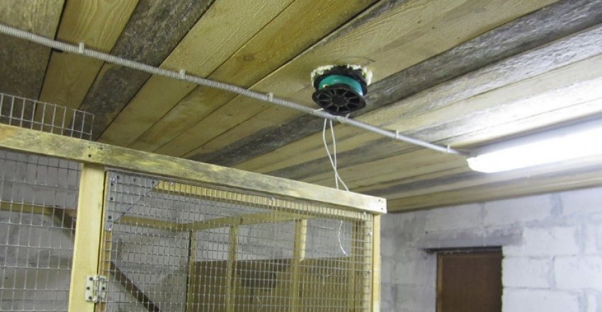 Вентиляція в курнику