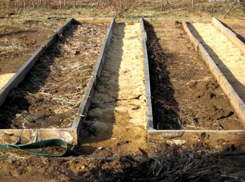 Комбінована тепла грядка Комбінована тепла грядка