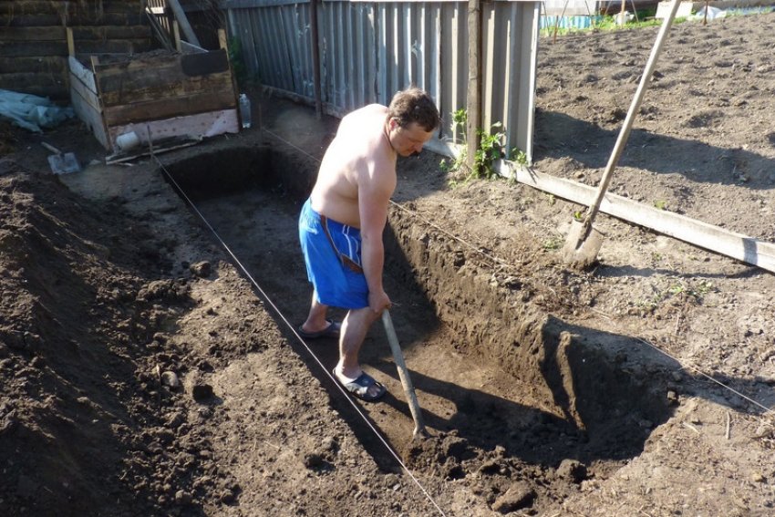 Поглиблена тепла грядка Поглиблена тепла грядка