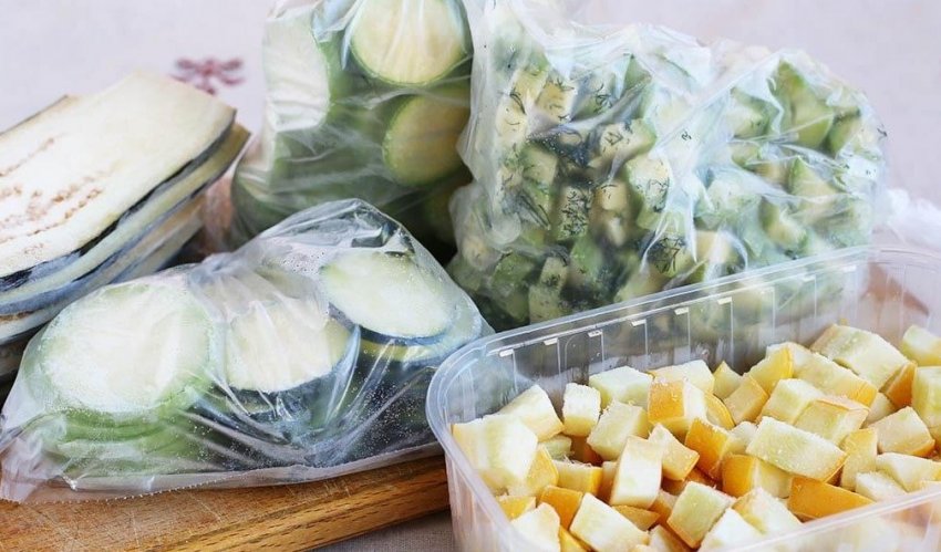 Заморозка кабачків