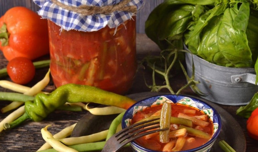 Маринована спаржева квасоля Маринована спаржева квасоля