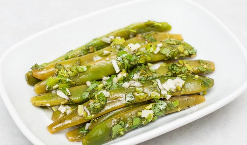 Маринованная спаржевая фасоль Маринованная спаржевая фасоль