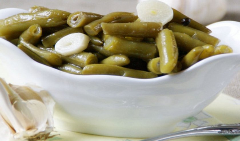 Маринованная спаржевая фасоль Маринованная спаржевая фасоль