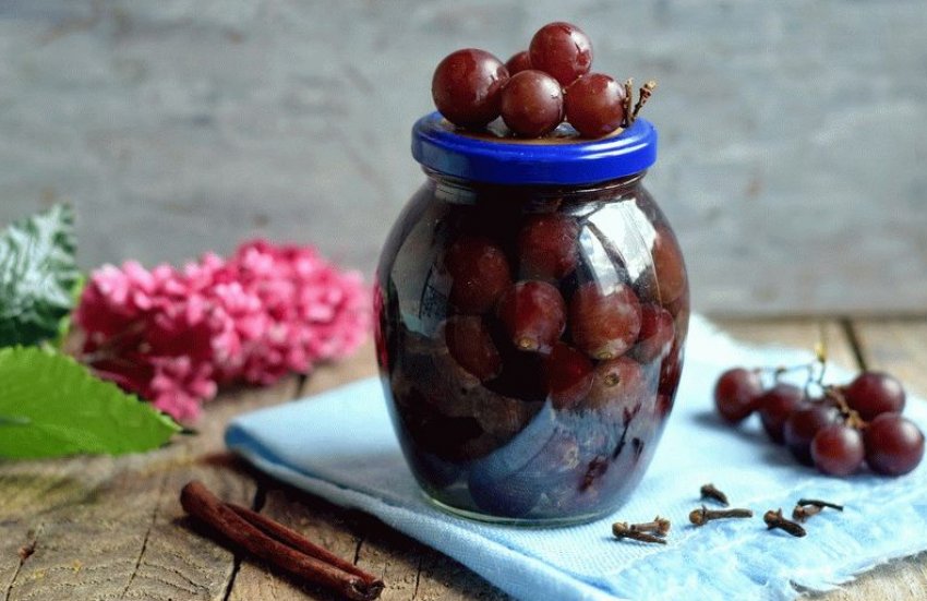 Маринованный черный виноград рецепты. 26737.phvb7o.850. Маринованный черный виноград рецепты фото. Маринованный черный виноград рецепты-26737.phvb7o.850. картинка Маринованный черный виноград рецепты. картинка 26737.phvb7o.850. Хотите приготовить, что-то необычное и вкусное на зиму? Воспользуйтесь данным рецептом.