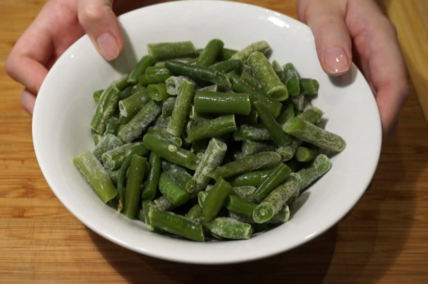 Заморозка спаржевої квасолі Заморозка спаржевої квасолі