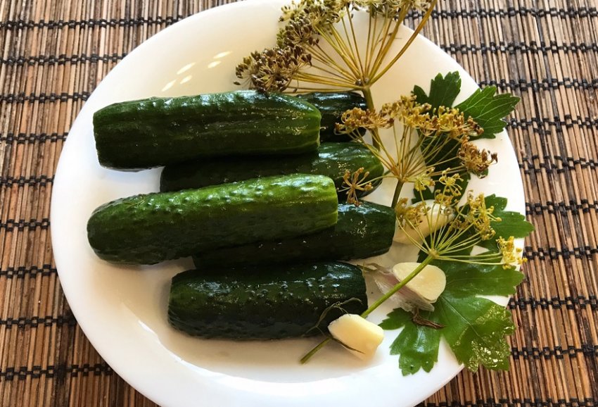 Малосольні огірки Малосольні огірки