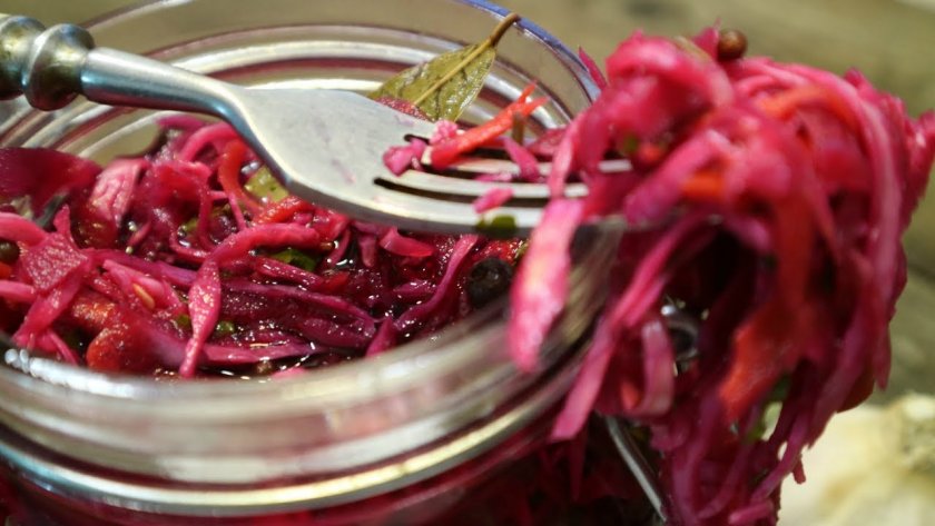 Рецепт квашеной свеклы с морковью Рецепт квашеной свеклы с морковью