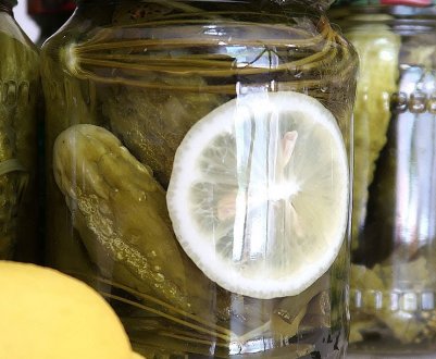 Мариновані огірки з лимонною кислотою на зиму