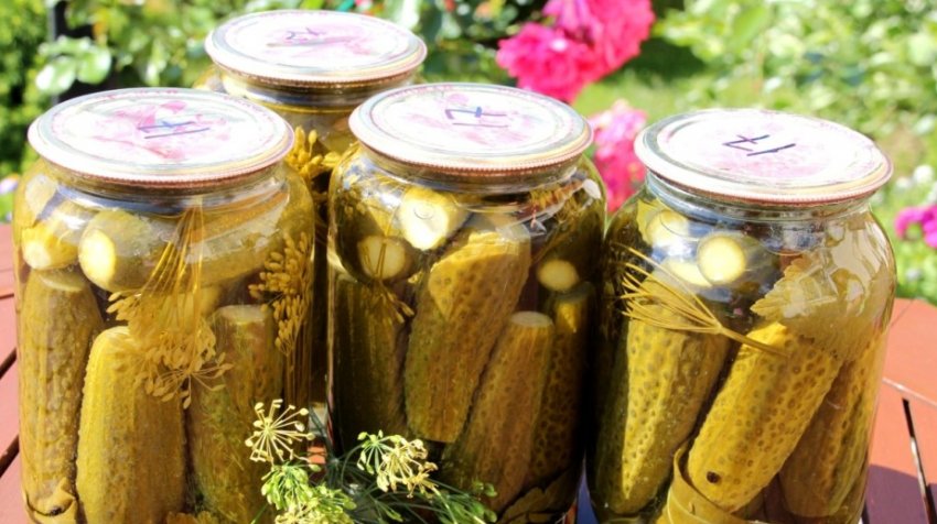 Мариновані огірки