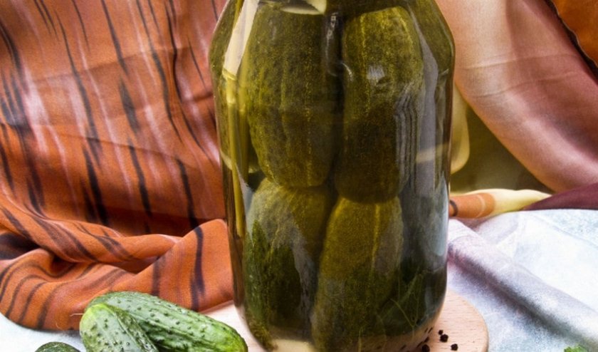 Маринованные крупные огурцы Маринованные крупные огурцы