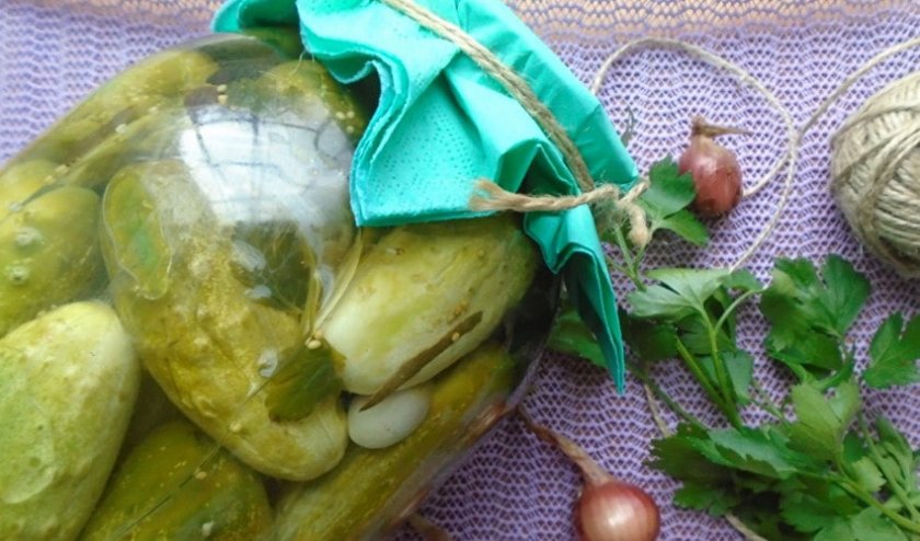 Маринованные крупные огурцы Маринованные крупные огурцы