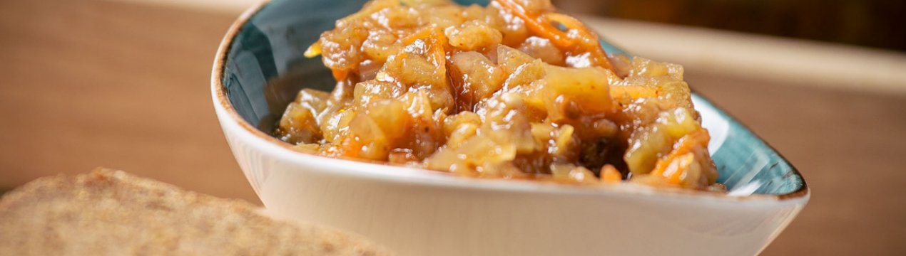 Заготовки баклажанної ікри на зиму без стерилізації