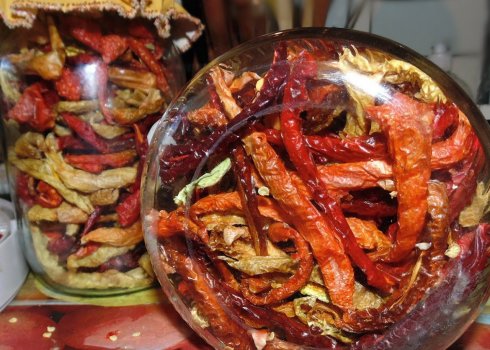 Можна сушити болгарський перець в домашніх умовах