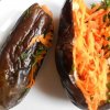 Квашеные баклажаны - рецепты с морковью, зеленью, чесноком в банках и под гнетом
