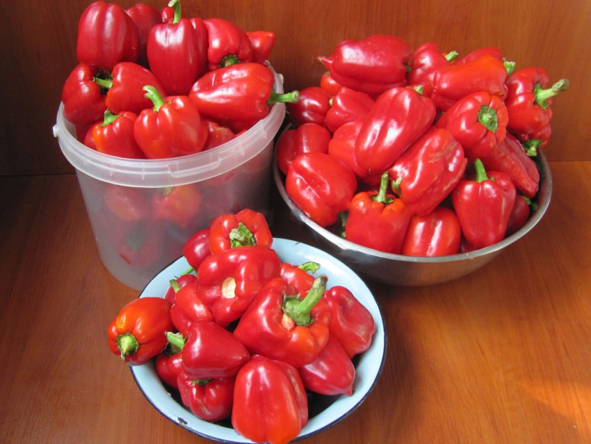 Якою перець підійде для заморозки