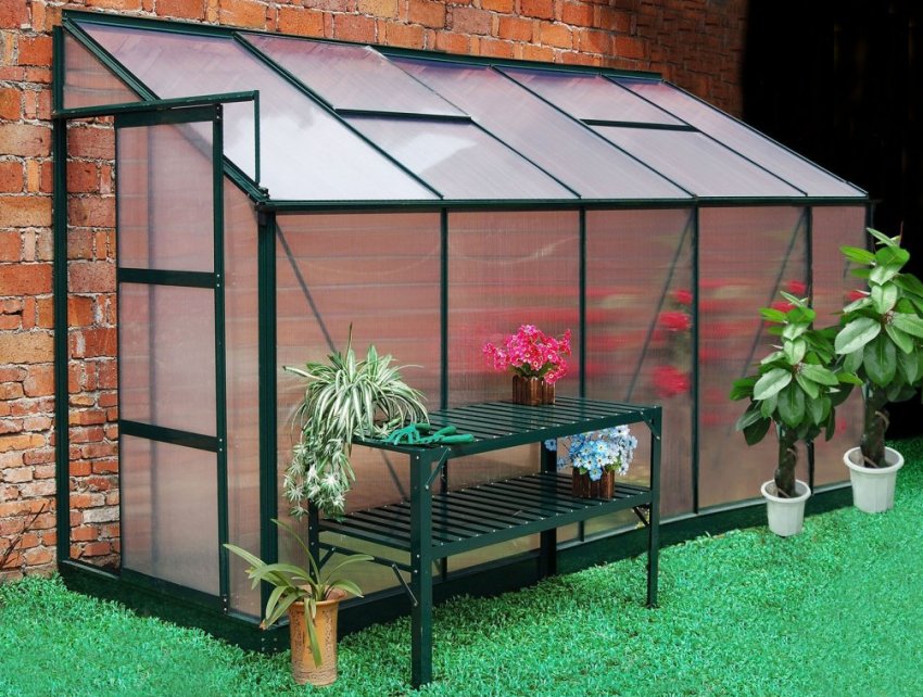 Пристінна теплиця Пристінна теплиця