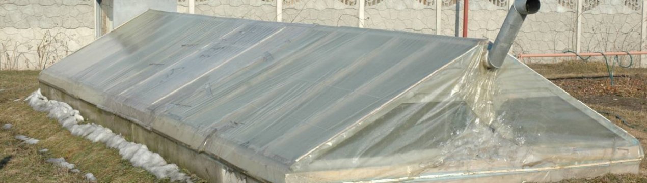 Будівництво теплиці-термос своїми руками