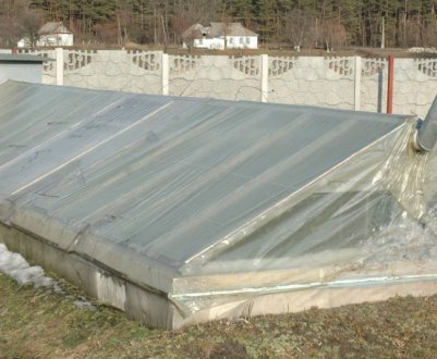 Будівництво теплиці-термос своїми руками