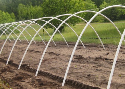 Як зробити парники з дуг з укривним матеріалом своїми руками