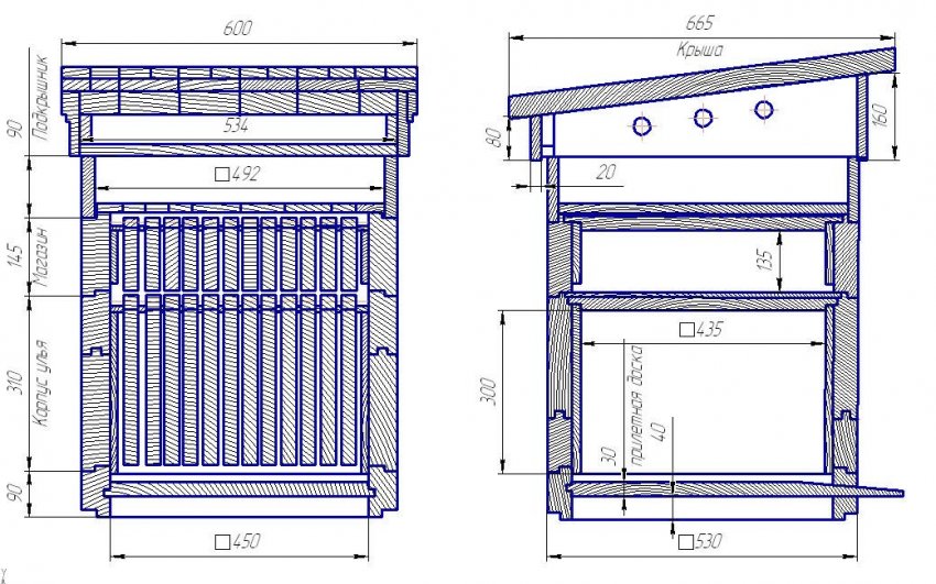 Розміри, креслення і схеми