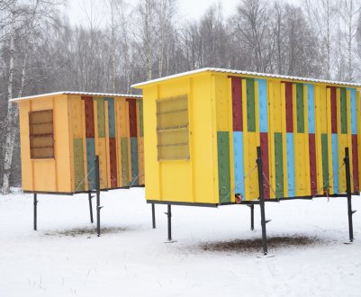 Особливості пчелопавильона «Берендей»