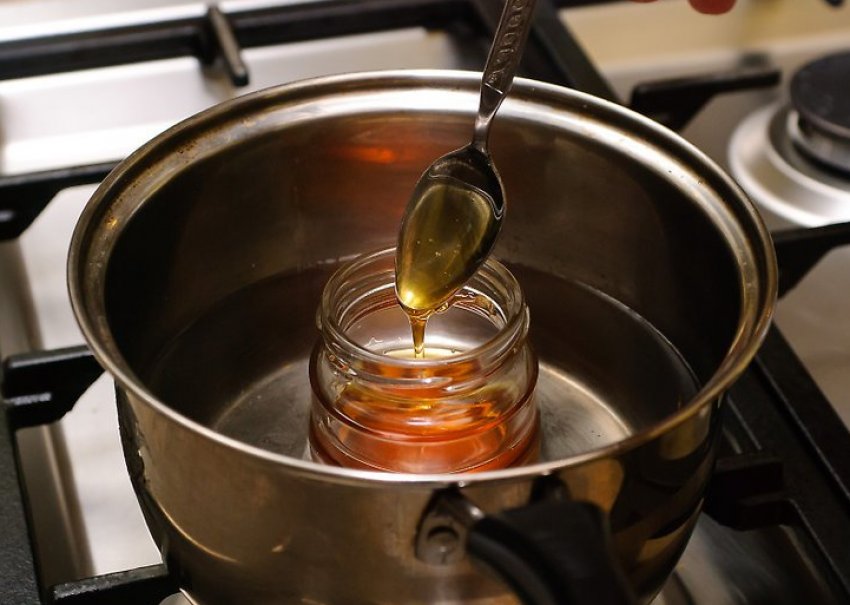 Растапливание мёда