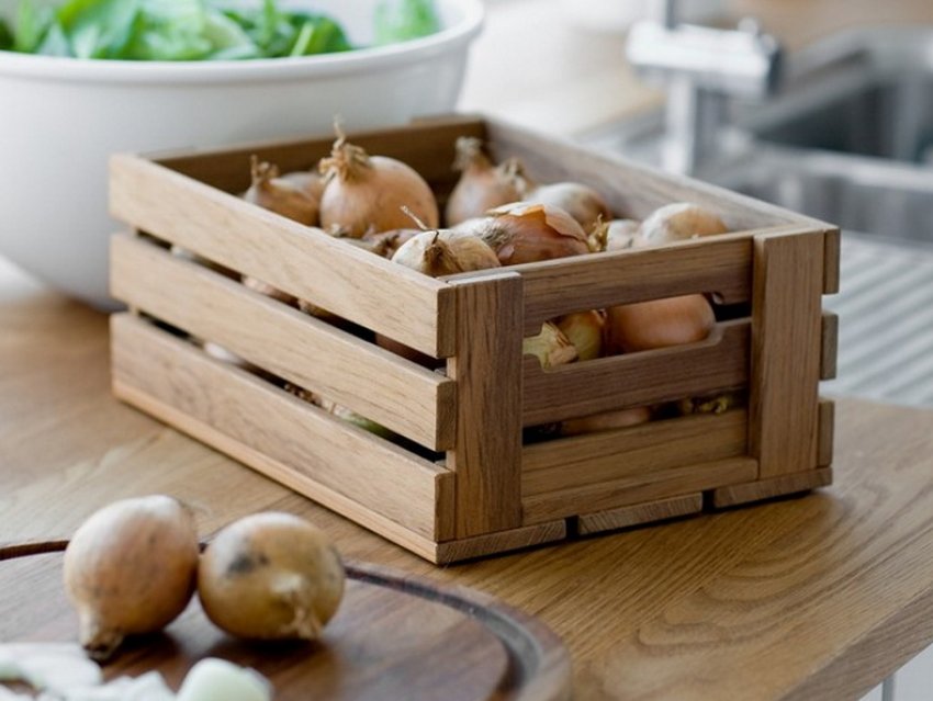 Зберігання цибулі